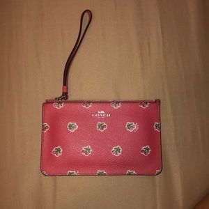 Coach Cherry Wallet Clutch